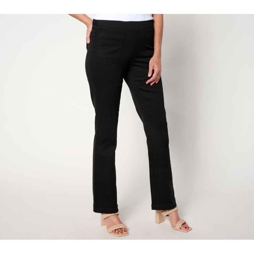 Gloria Vanderbilt Women's Pants Sz 14 Tall Belle by Kim Gravel_Tall Black